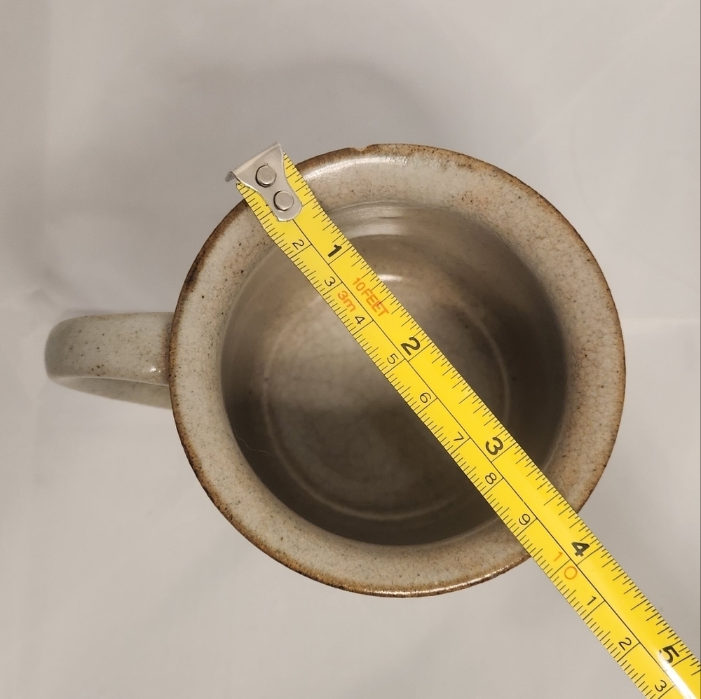 3 1/2" Handmade Boho Style Bee Coffee Mug - Picture 16 of 16